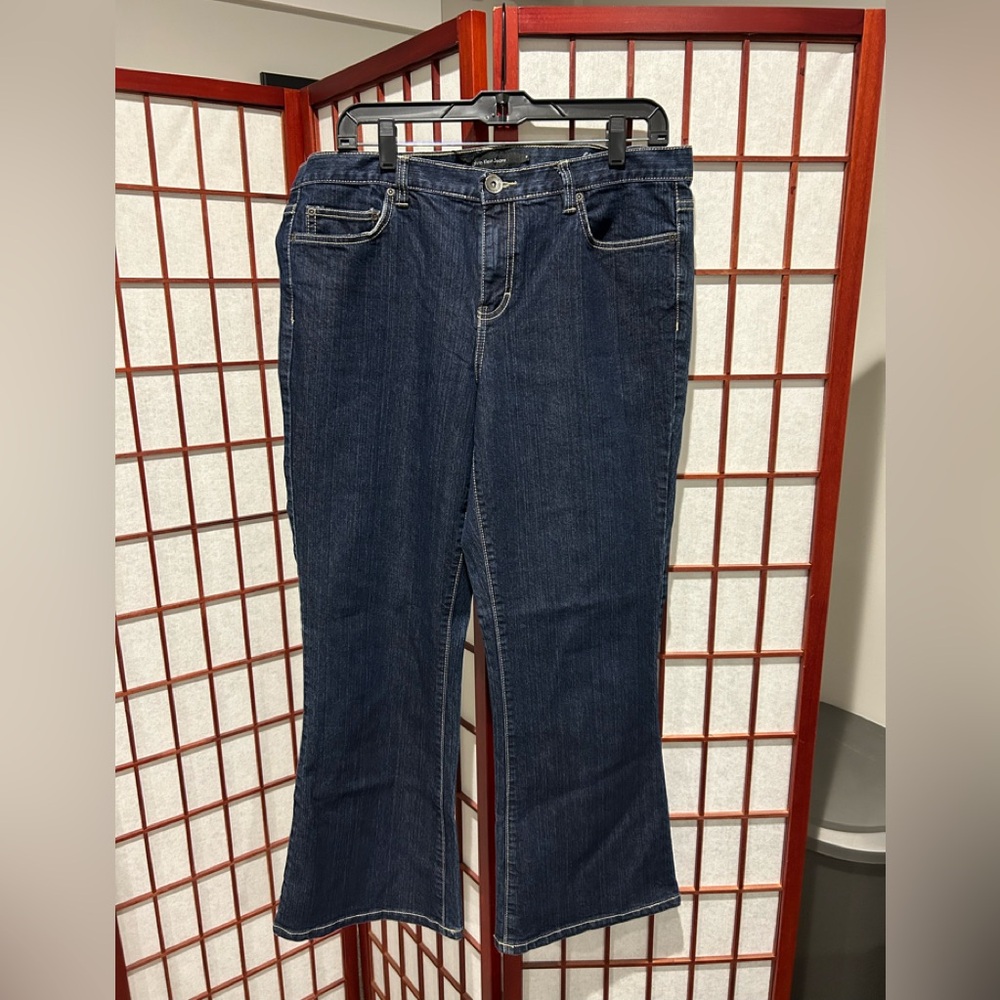 Calvin Klein Jeans Dark Blue Flare Women's Jeans